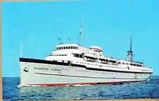 S. S. Milwaukee Clipper Passenger & Auto Ferry Postcard 2 picture