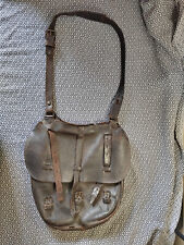Vintage Early 1900s Saddle Bag Leather USA Brand Unknown picture