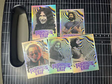 Jerry Garcia Random Refractor Custom One Of One 1/1  Trading Card picture
