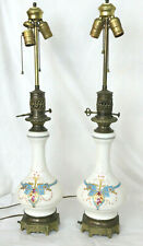 French Carcel Style Lamps, Napoleon III, Circa 1870 picture