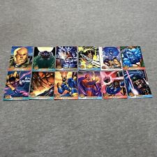 1996 Fleer X-Men Marvel Comics Cards Lot 0f 12 picture