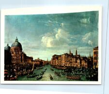 Postcard - Regattas in the Grand Canal By Follower of Canaletto - Venice, Italy picture