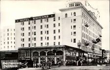 RPPC California San Francisco Hotel Whitcomb 1947 ~ real photo postcard  sku253 picture