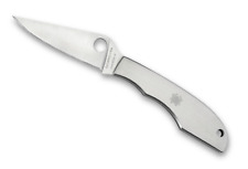 Spyderco Knives Grasshopper Slipjoint Folding Steel C138P Stainless Pocket Knife picture