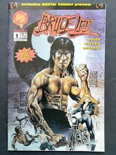 BRUCE LEE #1 Mailbu MORTAL KOMBAT Comic Preview 1994 - Pre-owned picture