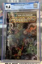 Crisis On Infinite Earths #1 CGC 9.8 Foil Facsimile Edition Variant Cover New MT picture