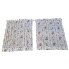 Vintage Floral Print Curtains Granny Chic Home Decor Cottagecore Window Covering picture