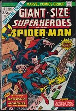 Marvel Comics GIANT-SIZE SUPER-HEROES f/SPIDER-MAN #1 Morbius FN picture