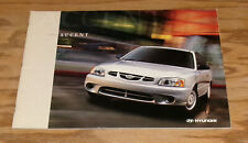 Original 2002 Hyundai Accent Deluxe Sales Brochure 02 L GS GL picture