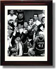 Framed 8x10 Jim Valvano Championship Trophy Presentation Print - NC State picture