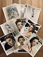 Diana Lynn Original Vintage Publicity Photos 8x10 Picture 9 Total Rare Hollywood picture