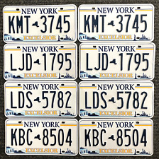 Bulk Lot 4 Pairs New York License Plates ...... Expired / Collect / Specialty picture