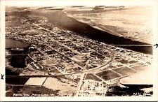 Real Photo Postcard Aerial View of Moses Lake, Washington picture