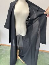 Japanese women KIMONO Vintage Dress cardigan authentic see-through robe picture