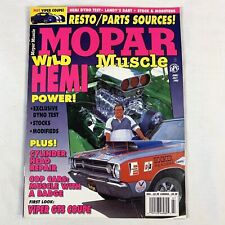 Mopar Muscle Magazine Viper GTS  Hemi Crown Imperial Police Cars June July 1993 picture