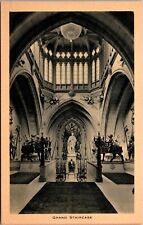 Vtg England UK Windsor Castle Grand Staircase 1910s Raphael Tuck Postcard picture