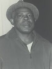 Vintage Photograph 1970's Black White Middle Aged Black Man 24883 picture