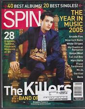 SPIN Killers Brandon Flowers Arcade Fire Nine Inch Nails White Stripes ++ 1 2006 picture