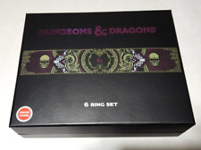 Dungeons and Dragons 6 Ring Set 2nd Second GameStop Exclusive Rings D&D picture