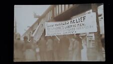 vtg Postcard 1900s RPPC Salvation army feeding laboring men Parkersburgh W VA picture