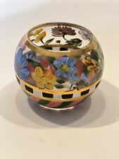 Mackenzie Childs and painted glass place flower market globe  picture