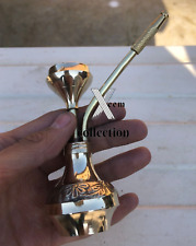 Antique Brass Traditional Hookah Miniature 6