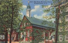 c1940 Home Moravian Church Linen Winston-Salem North Carolina NC P569 picture