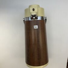 Party Time  Hot And Cold Coffee Pump Thermos 1970 Vintage picture