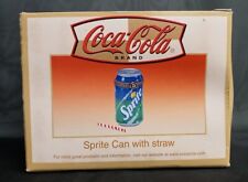 Miniature Sprite Soda Can w/ Straw Porcelain NIB by Midwest of Cannon Falls picture