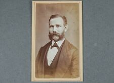 CDV 1875 Cyrus S Doyen Mutton Chops Jackson, MI Orig. of ME Photog. J. W. Paine  picture