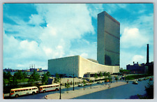 c1960s United Nations Buildings New York City Vintage Postcard picture