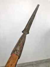 steel battle spear (early 1800s) made by hand, found in northern France (42in) picture