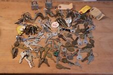 Antique Vintage ASSORTED Yale  MASTER LOCK KEYS Lot 3lbs picture