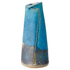 Shigaraki ware Turkish blue vase From Japan picture