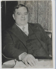 Fiorello La Guardia New York City Mayor Autographed 6x8 1931 Photo JSA Letter picture
