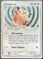 Pokemon TCG Card ex Fire Red & Leaf Green Clefable ex (106/112) Holo Ultra Rare picture