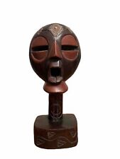Rare Authentic african mask Totum From a Tribe In Guava picture