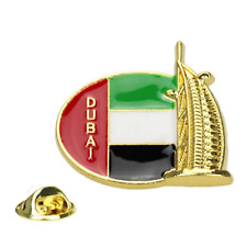 Dubai United Arab Emirates UAE Souvenir Enamel Lapel Pin picture