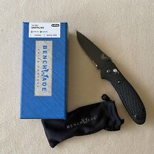 Benchmade Griptilian 551SBK-S30V with Black Scales picture