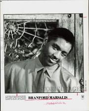1986 Press Photo Musician Branford Marsalis - hpw33320 picture