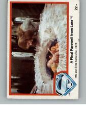 1978 Topps Superman The Movie Card #22 A Final Farewell from Lara picture