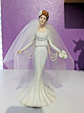 Classic Bride Of The Century Figurine - Kathleen 1930's Bride #420 of 5000 picture