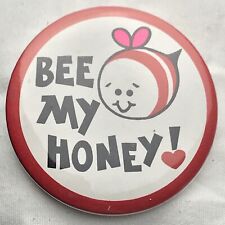 Bee My Honey 1979 RUSS Vintage Pin Button Pinback 70s picture