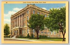 Postcard Lamar County Court House - Paris Texas picture