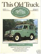 Land Rover IIA - 1922 Standard - end of steam trucks picture