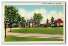 c1940s Children's Hospital, Iowa City, Iowa IA Unposted Vintage Postcard picture