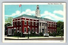 Delaware OH-Ohio, City Hall, Vintage Postcard picture