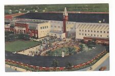 1952 CHERRY HILL NEW JERSEY GARDEN STATE HORSE RACETRACK VINTAGE POSTCARD NJ  picture