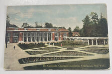 Vintage Postcard c1911 ~ The Colonnade Chautauqua Institution ~ New York NY picture
