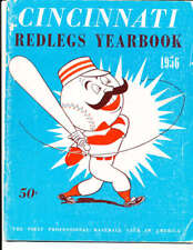 1956 Cincinnati Reds Baseball Yearbook vg  bx11.23 picture
